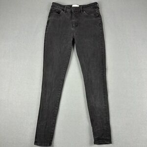 DUER Jeans Womens 29x31‎ Black Performance Denim Skinny Stretch High Rise